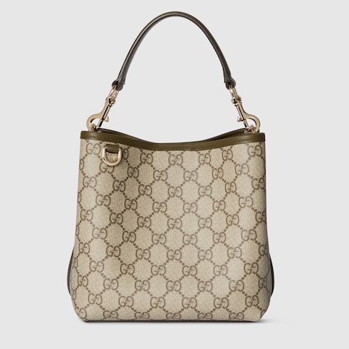 Borsa a secchiello GG Emblem misura piccola