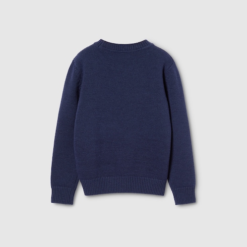 Kinderpullover aus Wolle