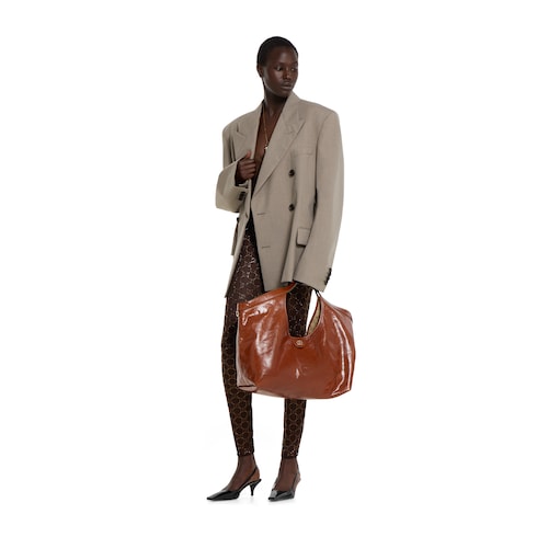 Bolsa tote grande Gucci Giglio