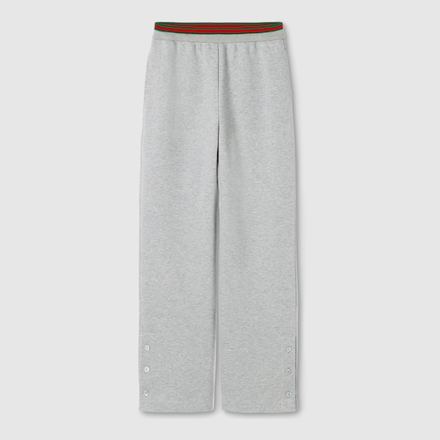 Cotton jersey leisure trousers