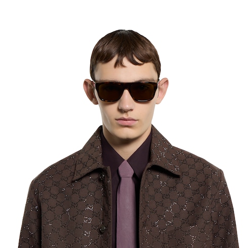 Square frame sunglasses