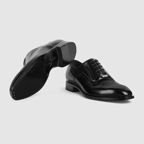 Scarpa stringata uomo con impunture