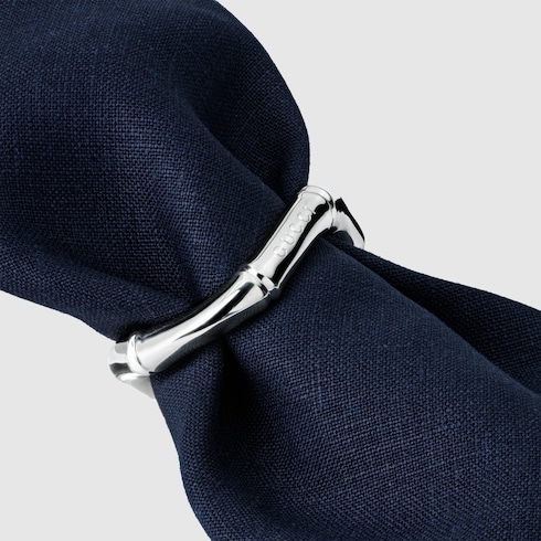 Napkin holder with bamboo motif