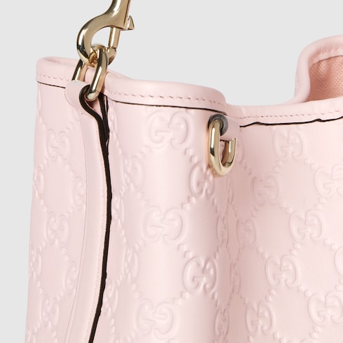 Bolsa bucket pequeña GG Emblem