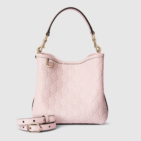 Bolsa bucket pequeña GG Emblem