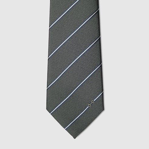 Cravate en jacquard de soie