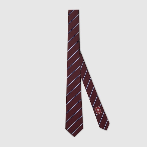 Cravate en jacquard de soie