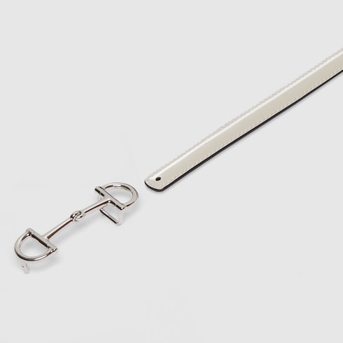 Ceinture en cuir réversible avec détail Mors