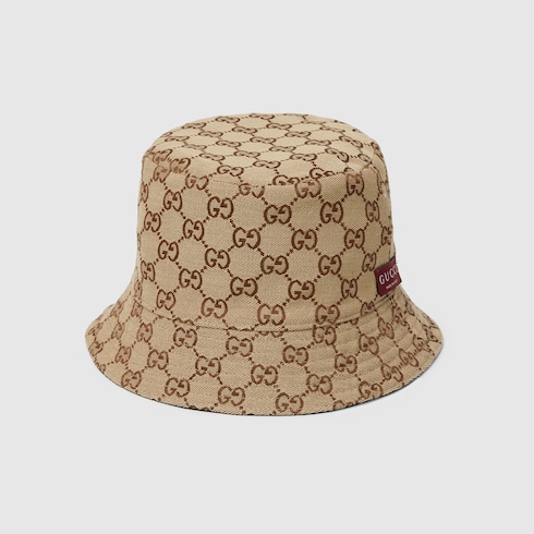 Reversible GG canvas bucket hat