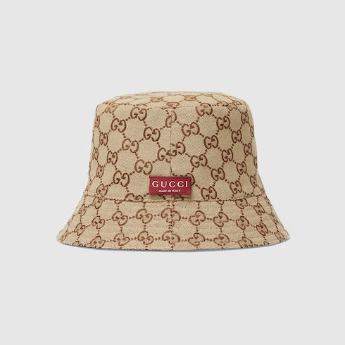 Reversible GG canvas bucket hat
