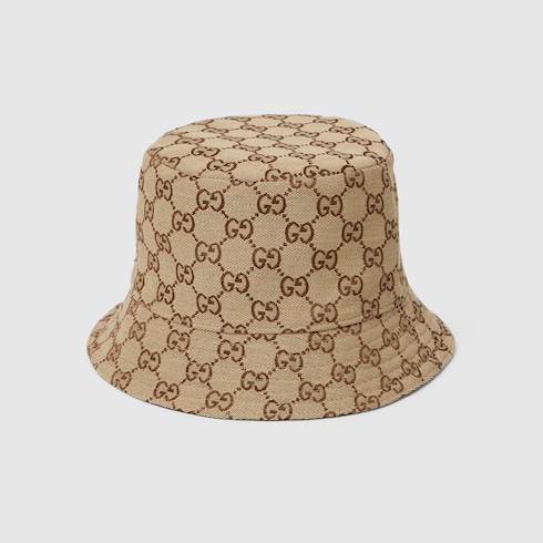 Reversible GG canvas bucket hat