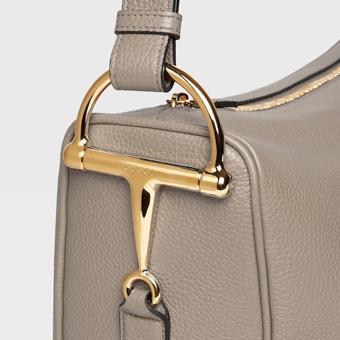 〔グッチ ハーフ ホースビット〕ラージ ショルダーバッグ