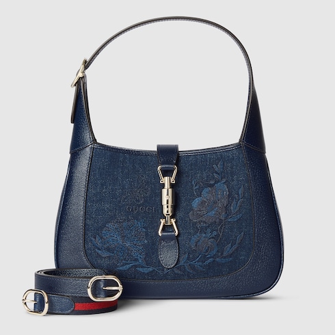 Bolso Gucci Jackie 1961 bordado mediano