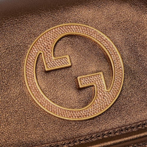 Bolso de hombro Gucci Blondie cristal pequeño