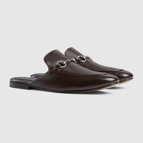 男士饰马衔扣穆勒鞋