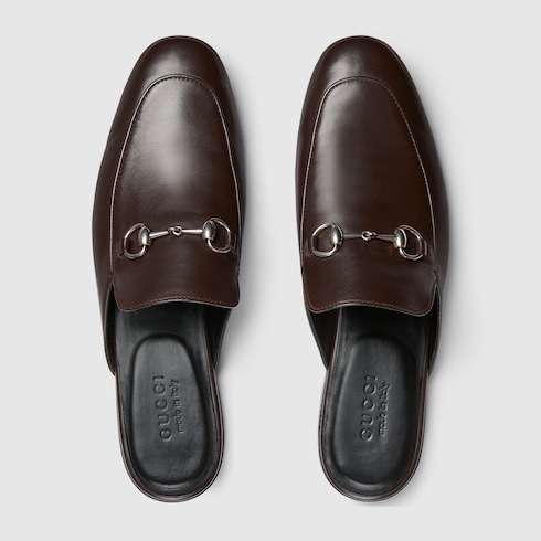 男士饰马衔扣穆勒鞋