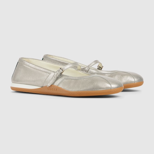 여성 구찌 시프트 플랫 슈즈