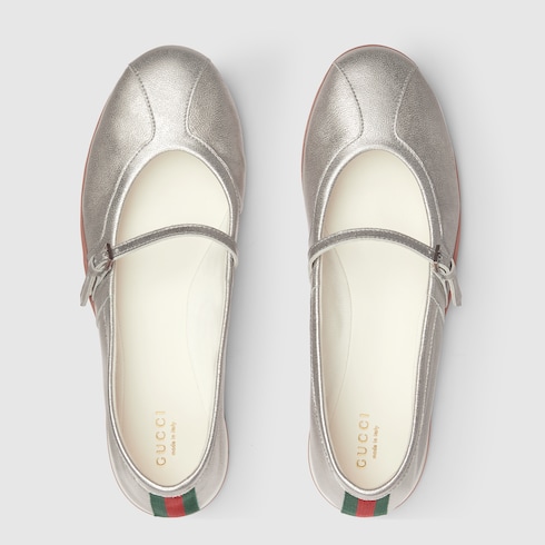 Gucci Shift系列女士芭蕾舞鞋