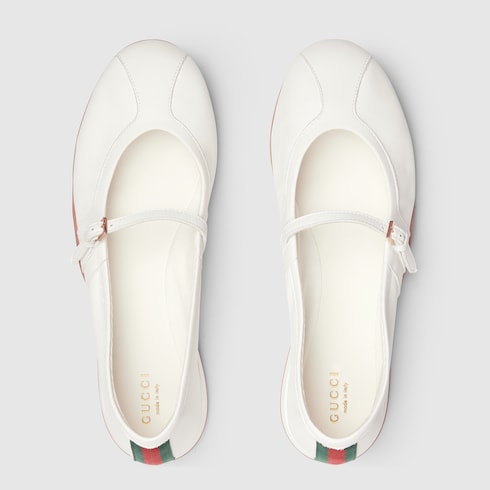 Gucci Shift系列女士芭蕾舞鞋
