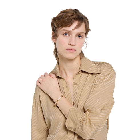 Gucci Blondie Armspange mit Kristallen