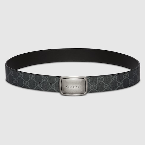 Ceinture avec boucle ronde plate