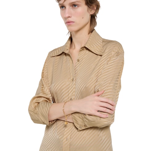 饰Gucci Bamboo 1947坠饰手链