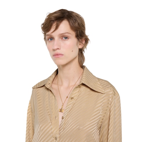 Gucci Savoy Anhänger mit Emaille