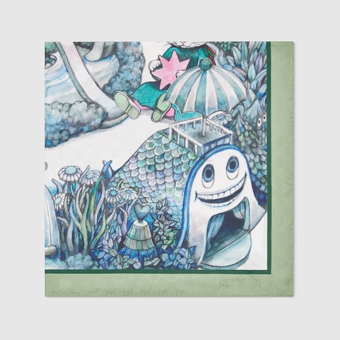 Yuko Higuchi silk carré