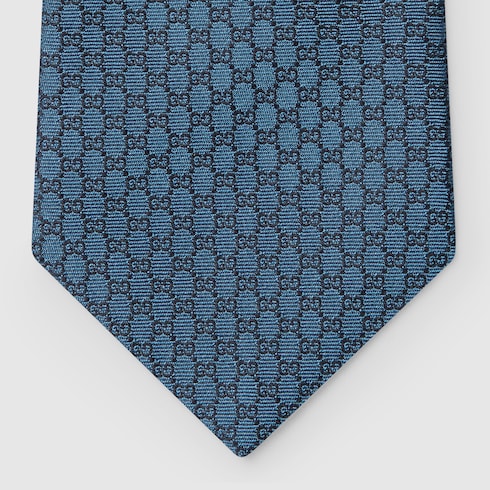 GG silk jacquard tie