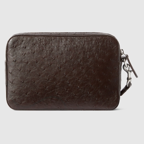 饰马衔扣小号手拿包