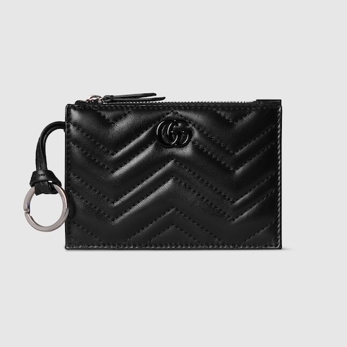 GG Marmont zip key pouch