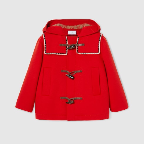 Manteau en double laine pour enfant