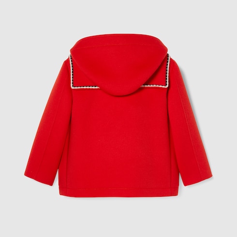 Manteau en double laine pour enfant