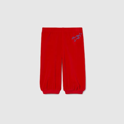 Baby chenille jogging pants