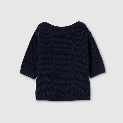 Pull pour enfant en crochet en coton