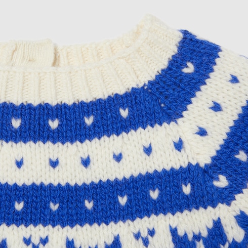 Babypullover aus Wolle