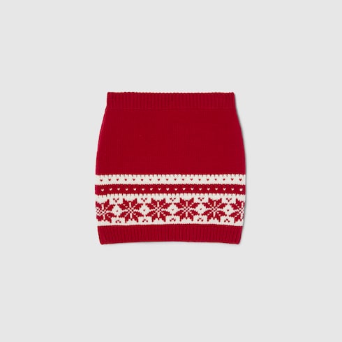 Children's wool skirt