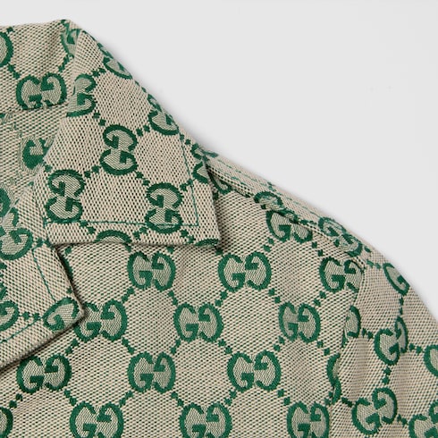 Children's GG canvas jacket