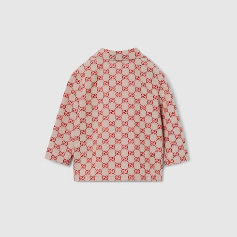 Chaqueta de canvas GG para bebé