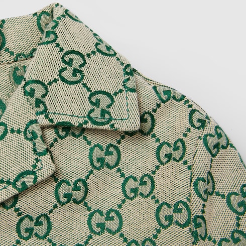 Chaqueta de canvas GG para bebé