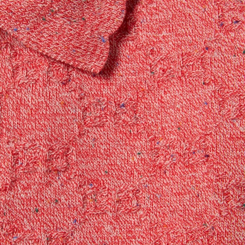Abito polo bambino in cotone GG