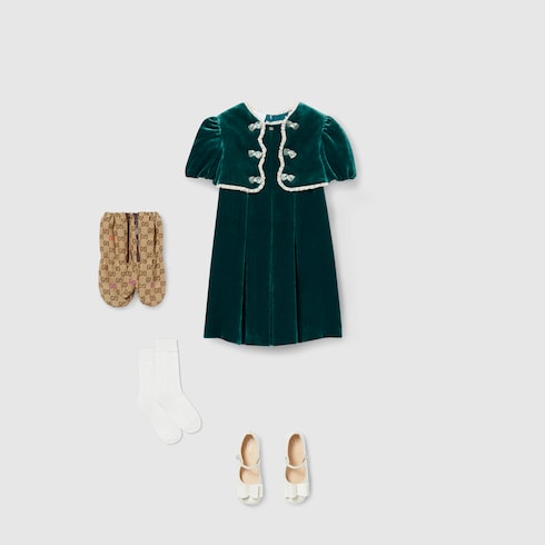 Kinderkleid aus Samt