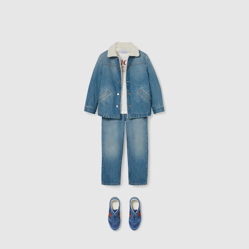 Veste pour enfant en denim