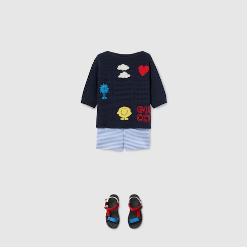 Pull pour enfant en crochet en coton