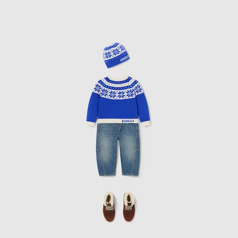 Maglione neonato in lana