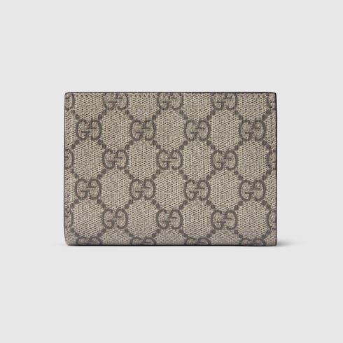 Bi-colour GG Marmont small wallet