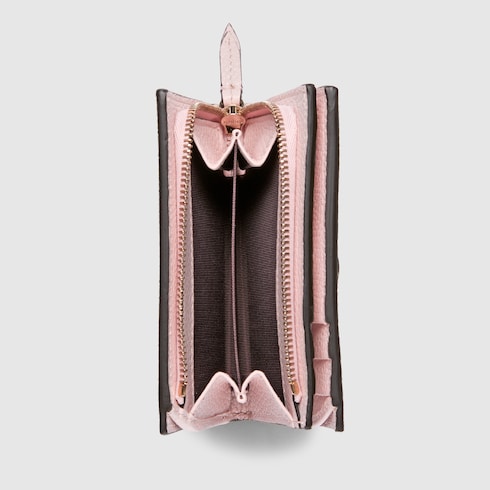 Bi-colour GG Marmont small wallet