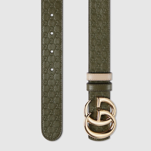 Cinturón GG Marmont reversible