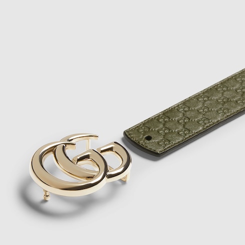 Ceinture réversible GG Marmont