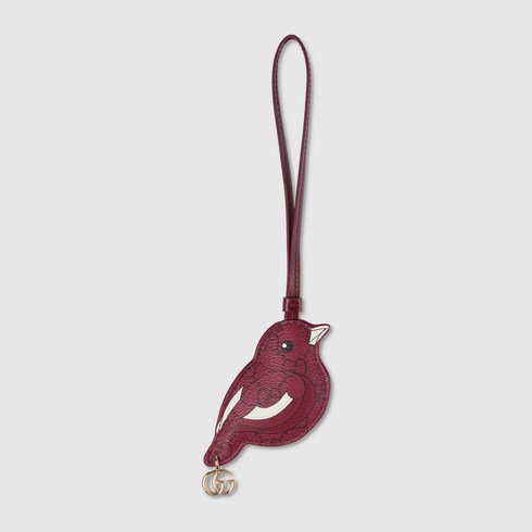 Bird-shaped bag charm